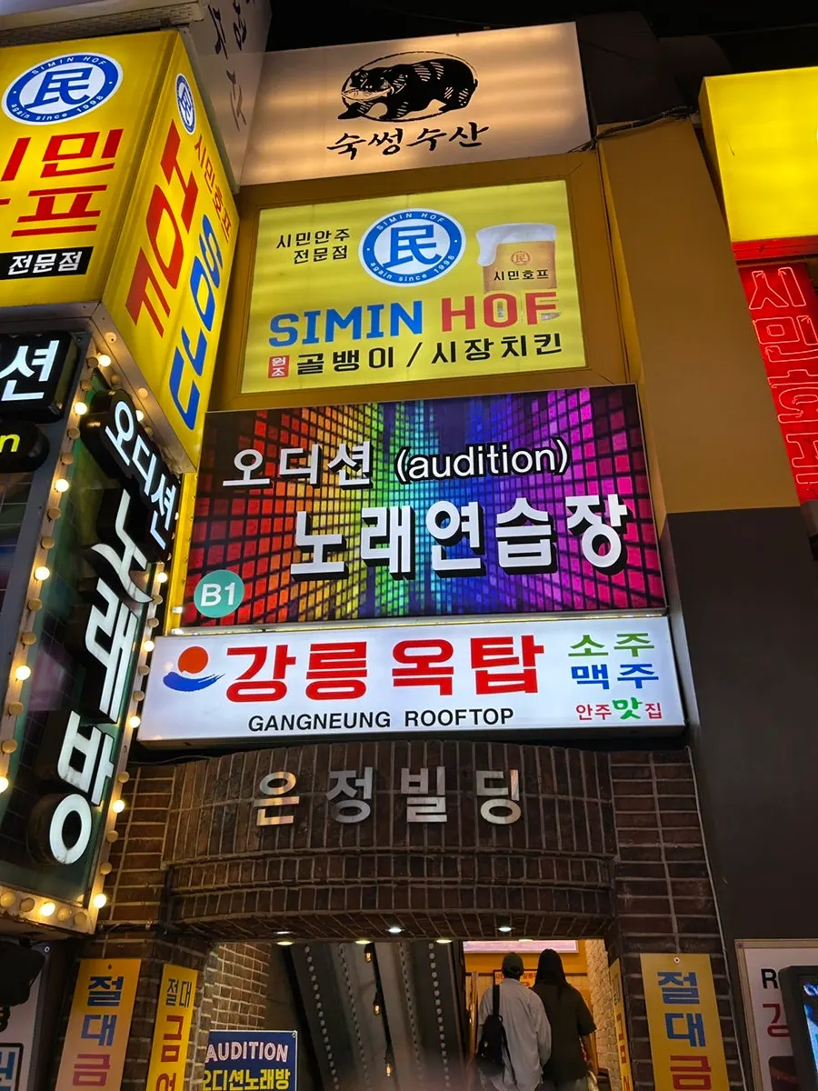 Eunjung Building entrance directions for Suksseong Susan