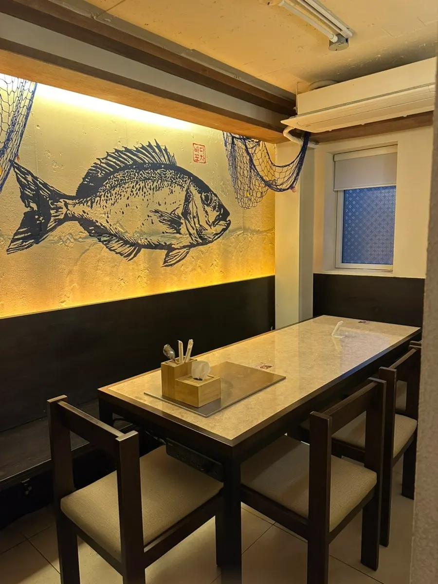 Private room at Joseonmakhae for group gatherings