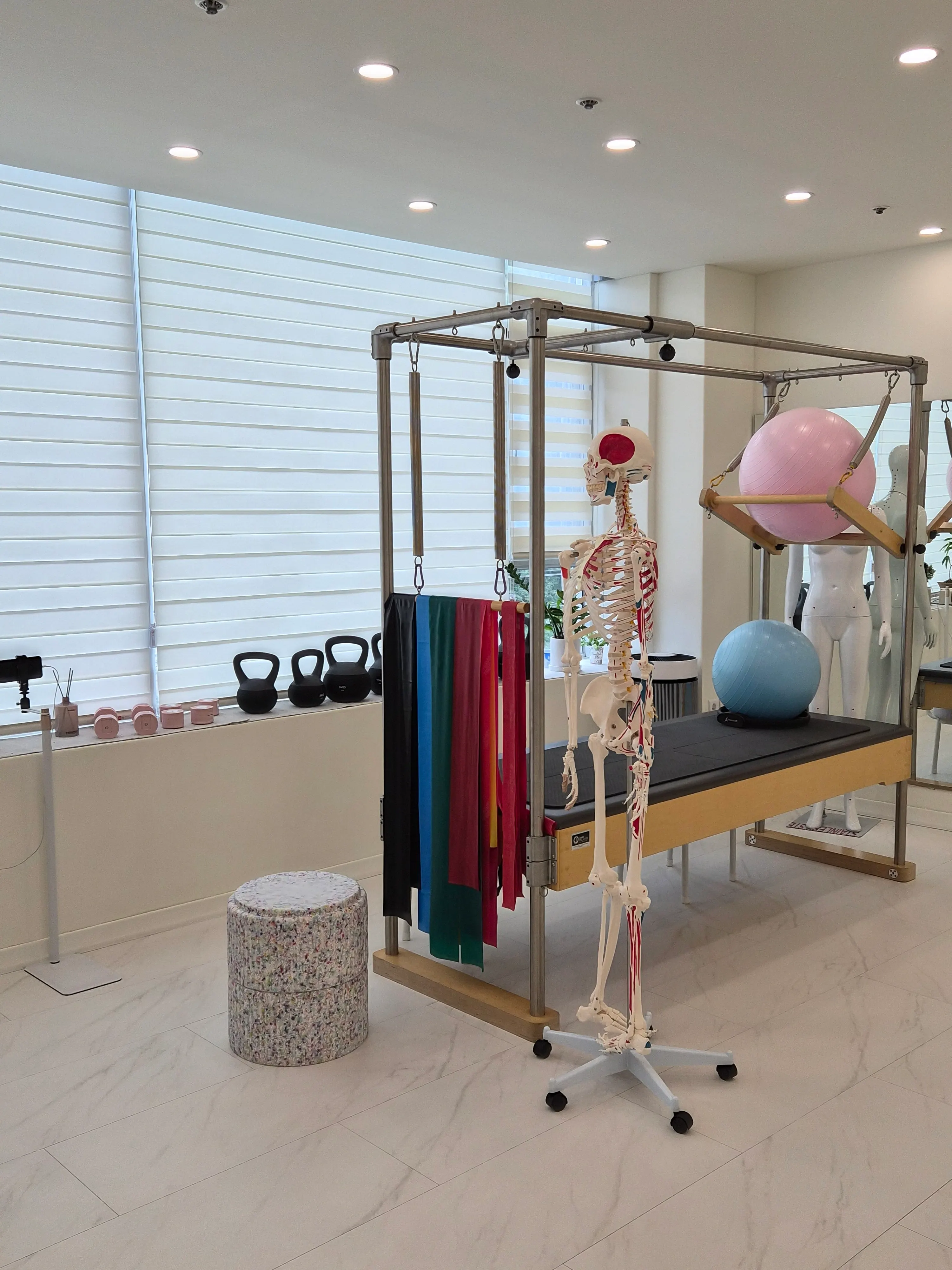 Spacious and comfortable exercise area at Joseph Therapfit