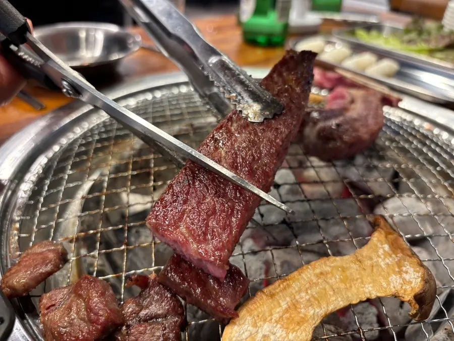 A nicely browned piece of beef