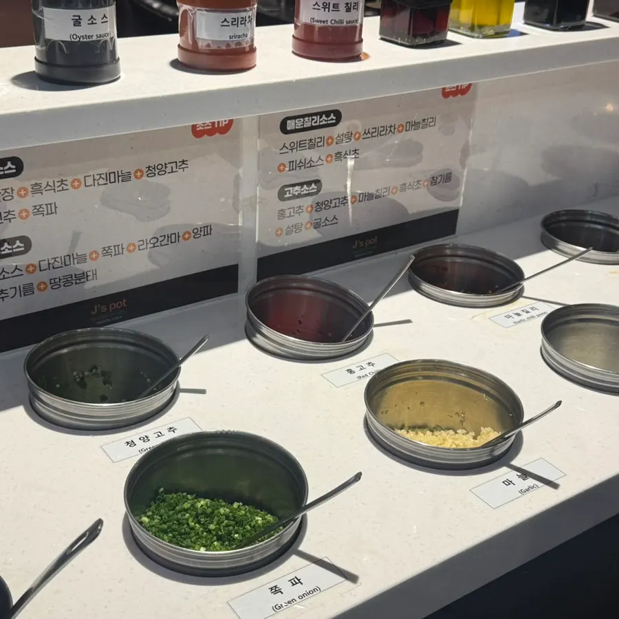 Basic recipe guide for combining sauces