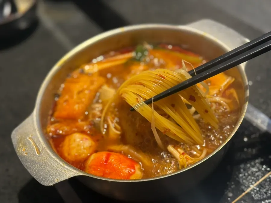 마라탕에 넣은 옥수수면