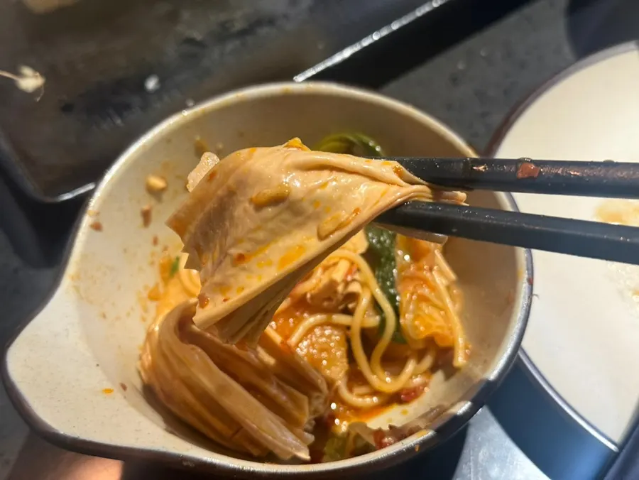 마라탕에 넣은 고기