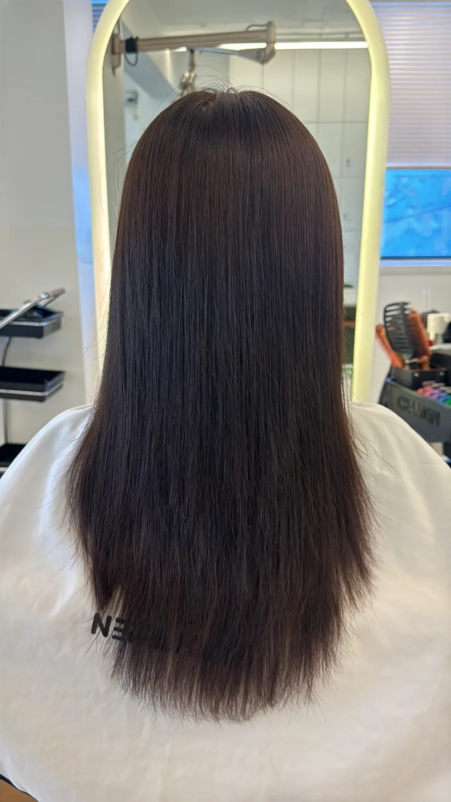 Finished mocha mousse color result