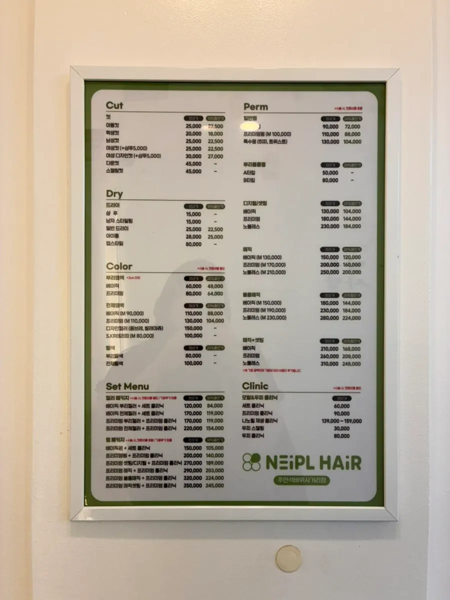 Tangled, damaged ends of hair