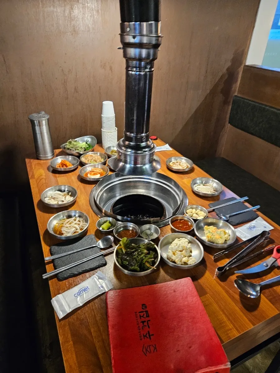 Tteokbokki dessert prepared at the self-bar