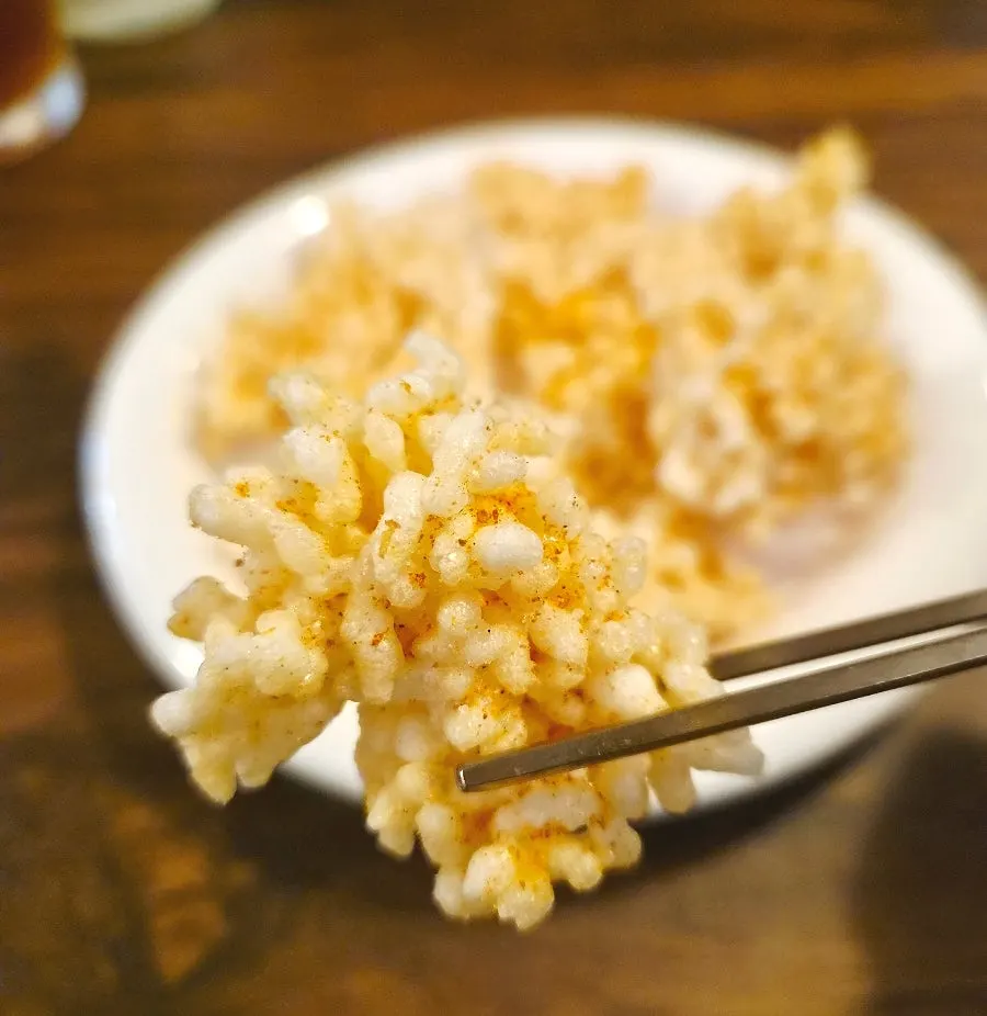 Seasoned nurungji basic side dish