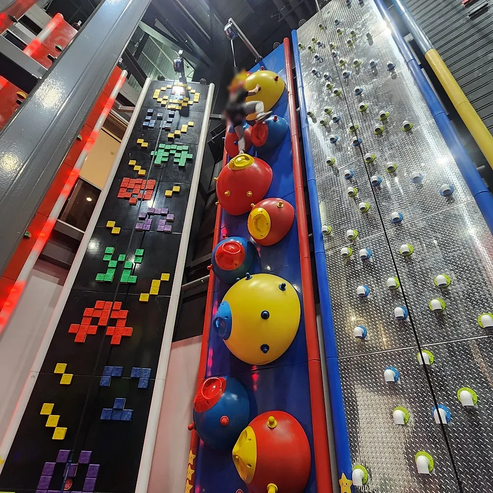 Our first climbing experience at Jump in Nowon