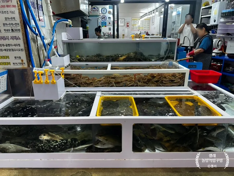 Entrance to Minja Hoetjip inside Jumunjin Fish Market