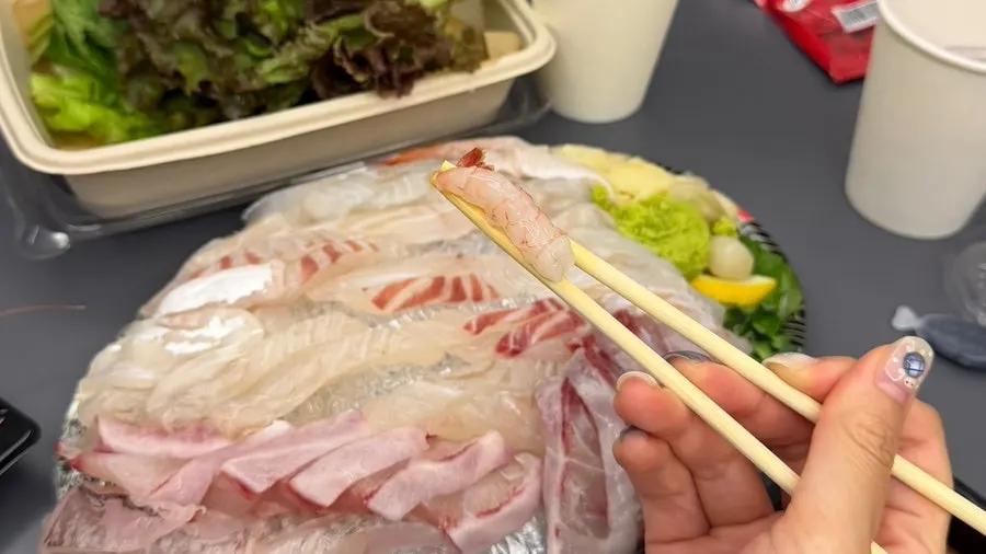 多种外带生鱼片组合