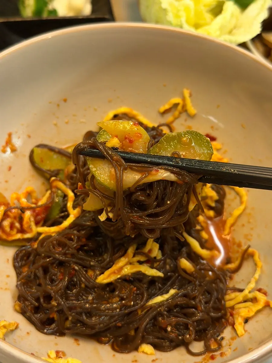 Beef yukjeon coated in egg