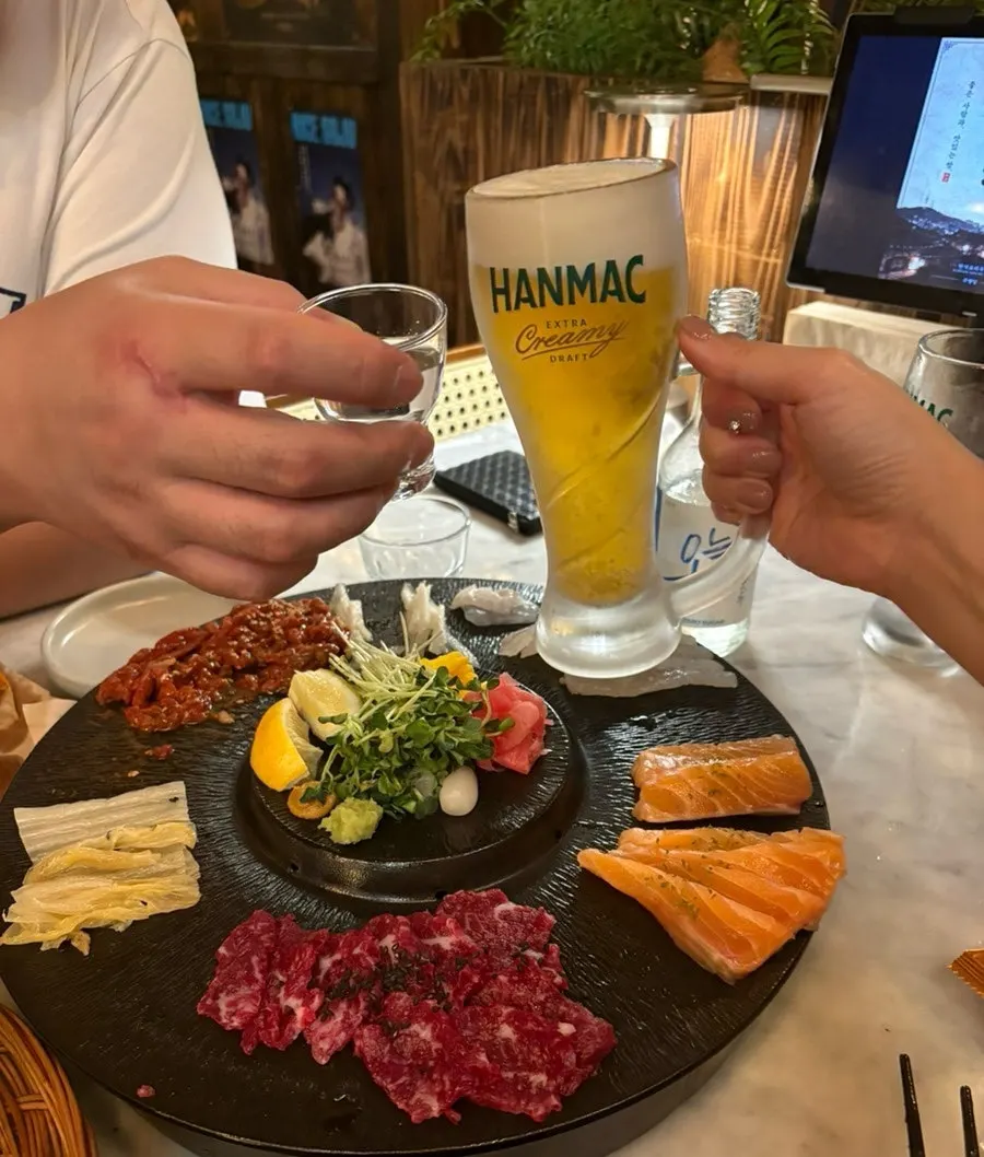 광주 동명동 한식주점 주명당 방문 첫 사진