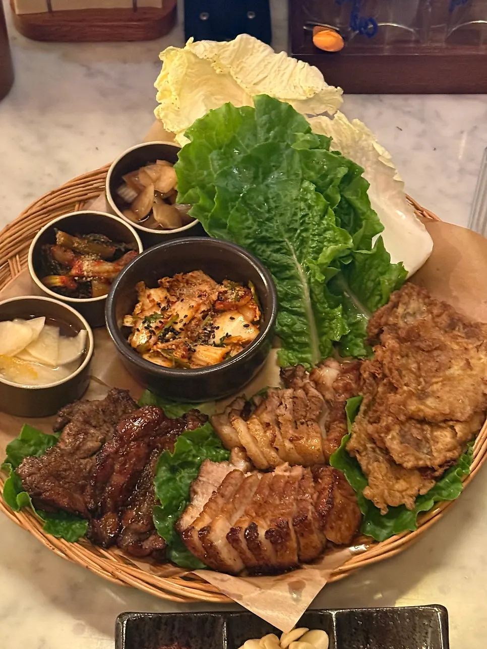 주명당 이모밥상 세로 상차림 컷