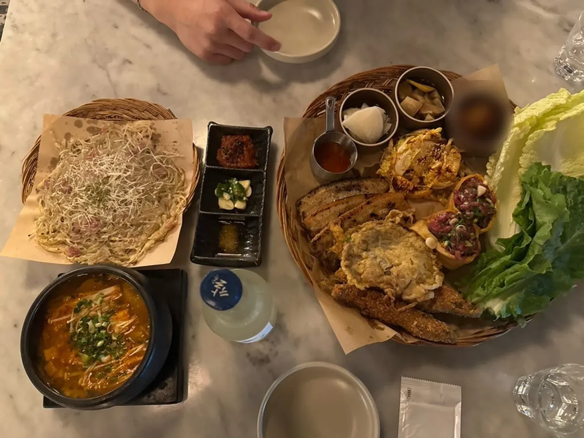 주명당 삼촌술상 한상 차림