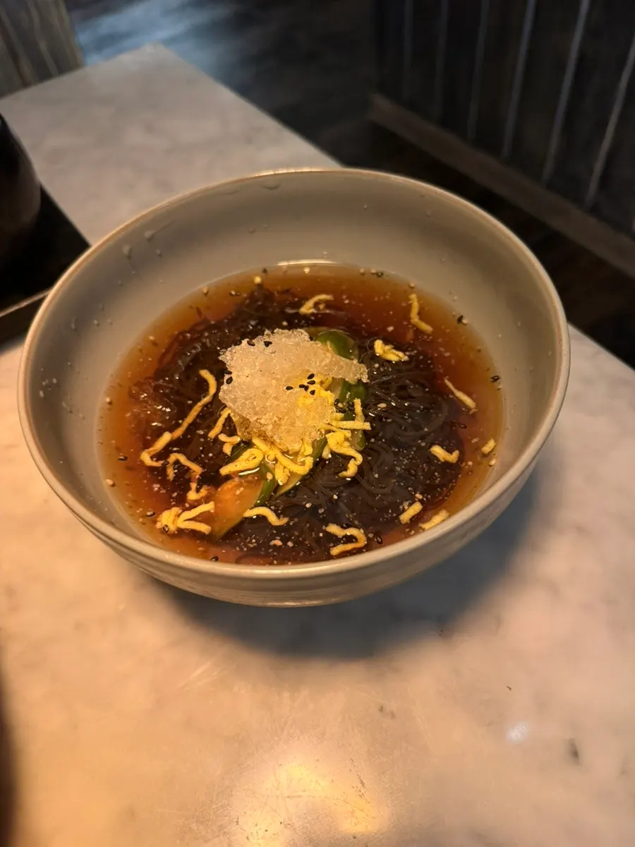 Mul-naengmyeon included in the imo babsang set