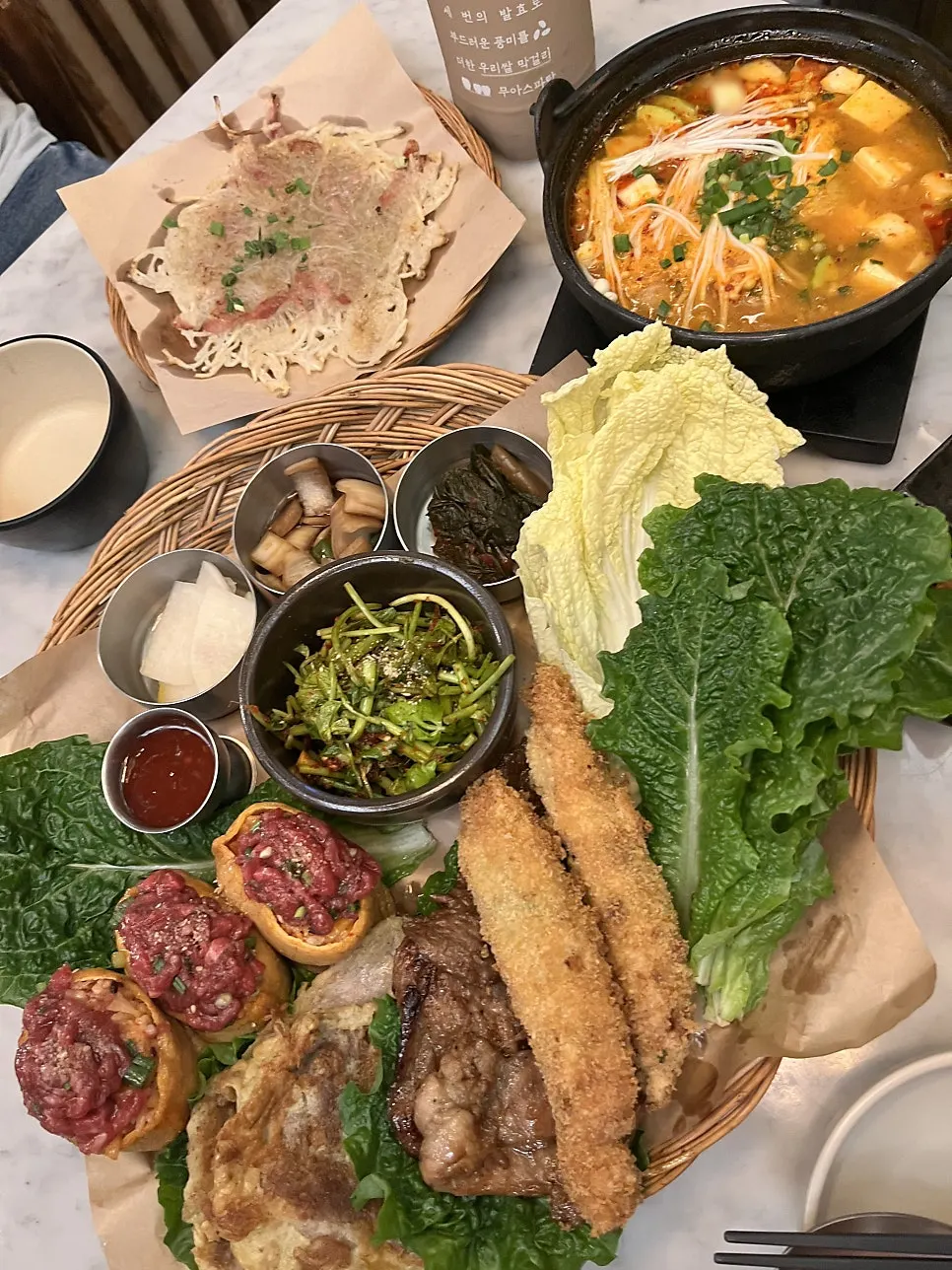 Samchon Suljang set priced at 49,000 won