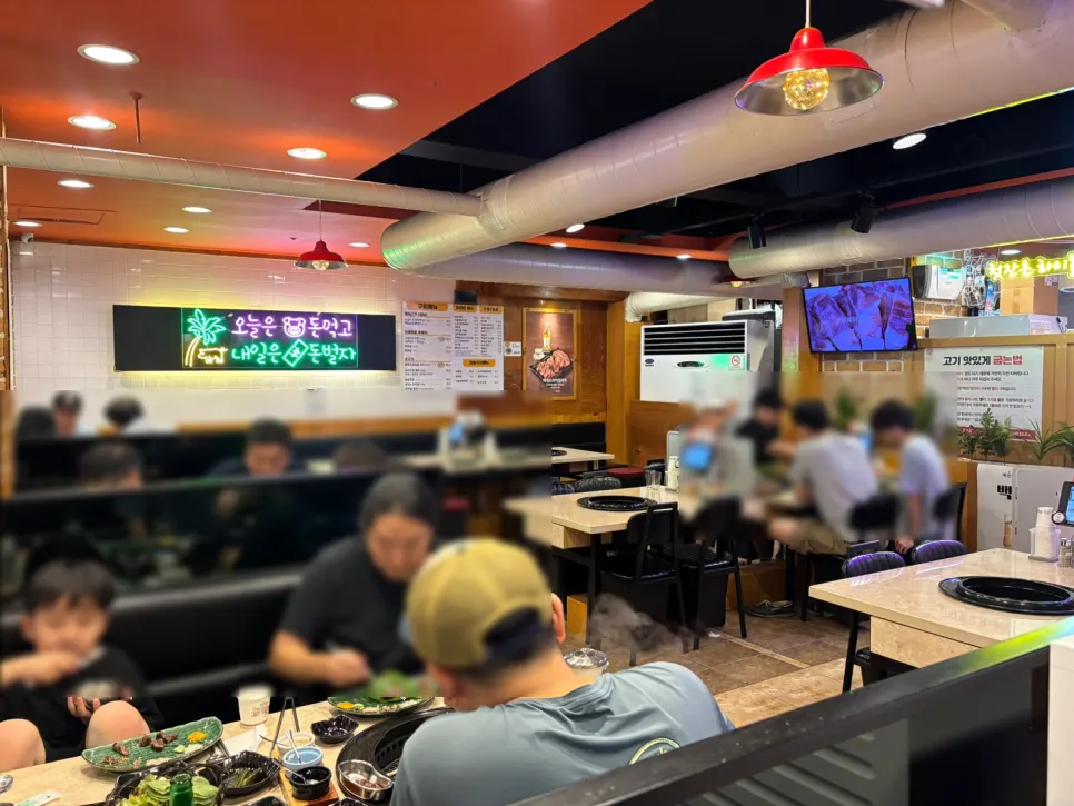 Busy restaurant interior filled with guests