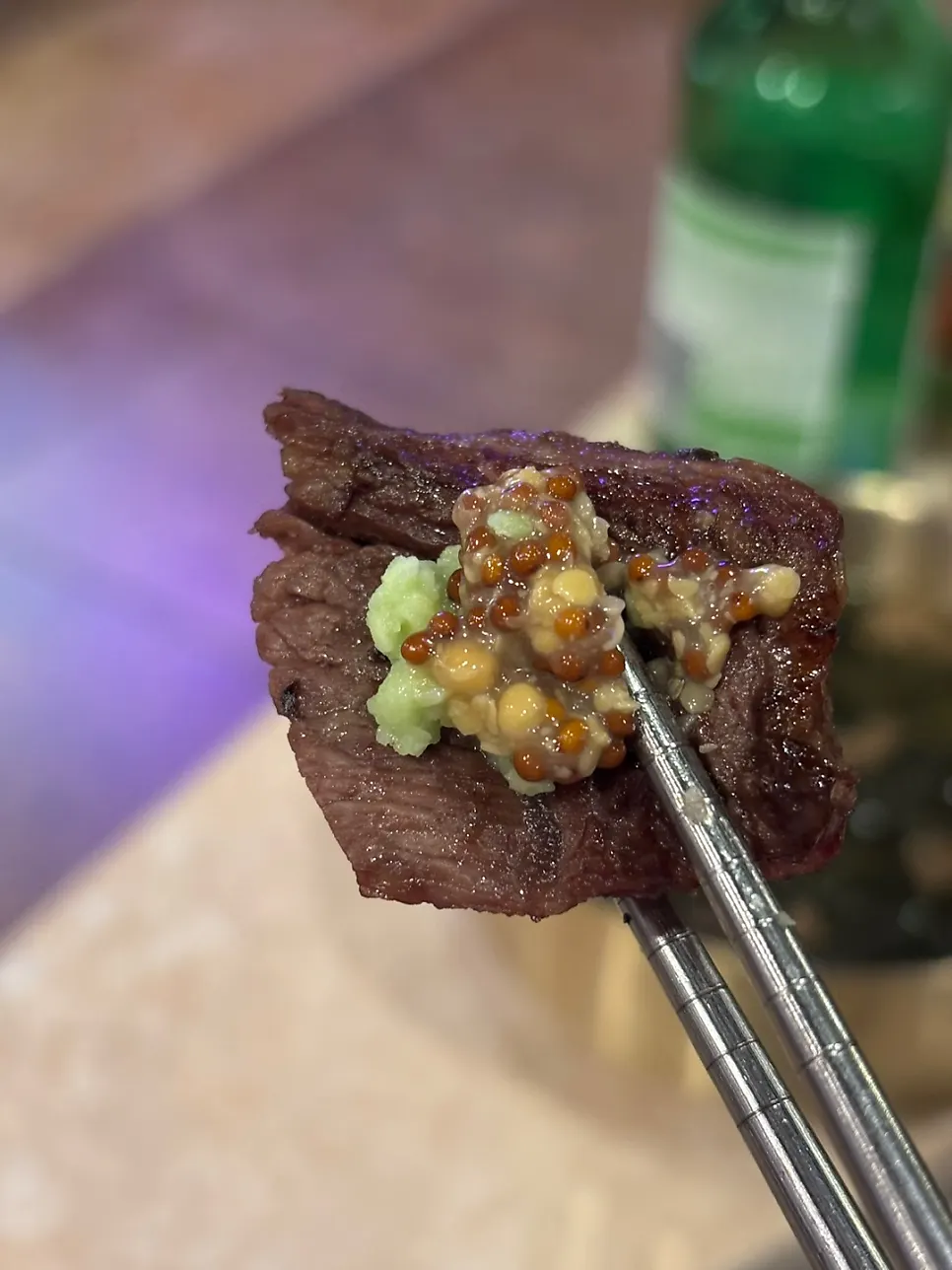Tender grilled chuck flap