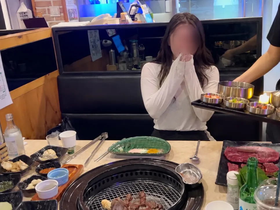 Surprise restaurant birthday-song celebration