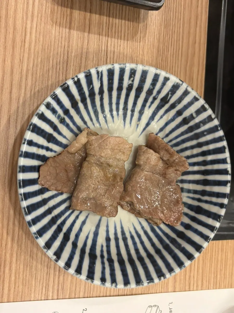 리뷰이벤트 서비스로 나온 타다끼