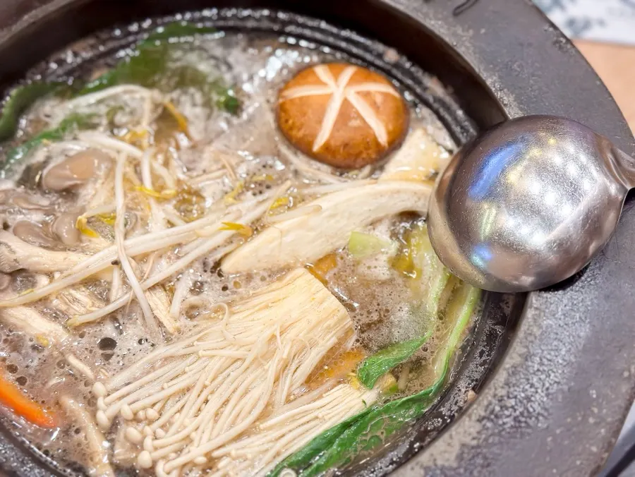 Wrapping up a visit to Hana Shabu Shabu Junggye Branch