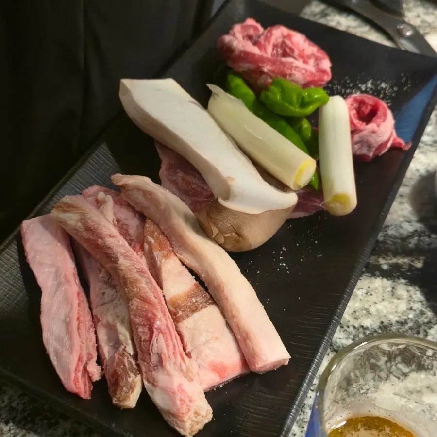 Plate of three Iberico special cuts