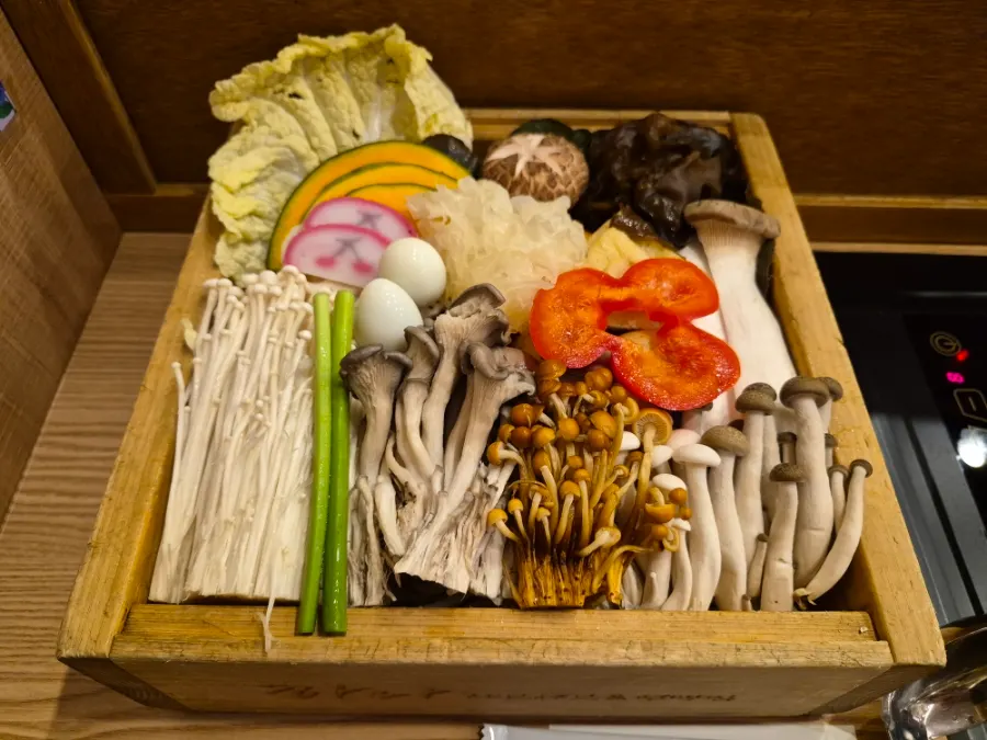 하나샤브샤브 메뉴판
