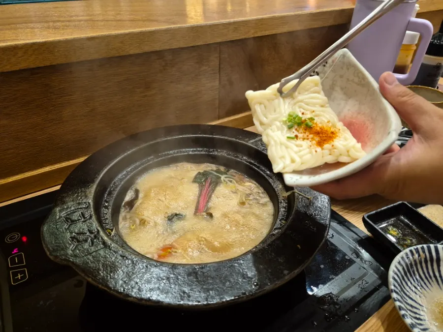 영수증 리뷰 서비스로 나온 타다끼