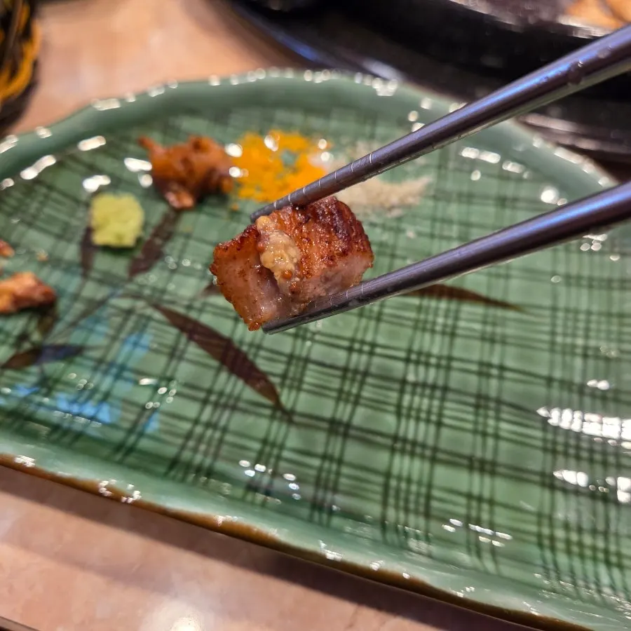 Plate of 7 kinds of salt and sauce