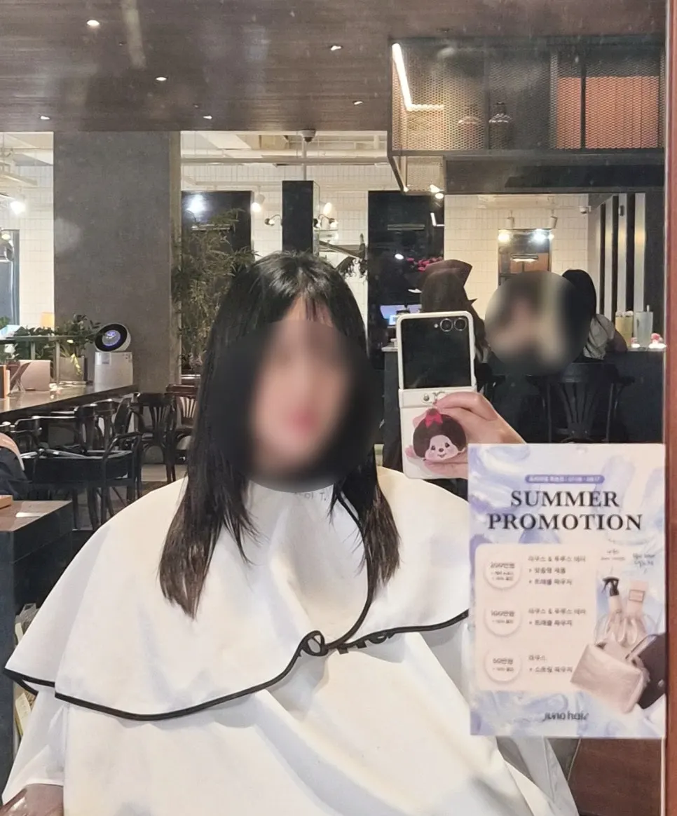 Closing photo from the visit to Juno Hair Dongtan Solbitnaru Branch