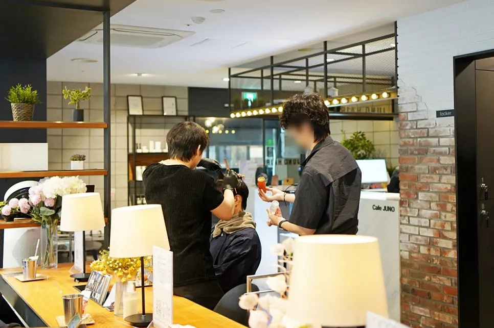 필요한 부분만 감은 남자 부분펌 과정