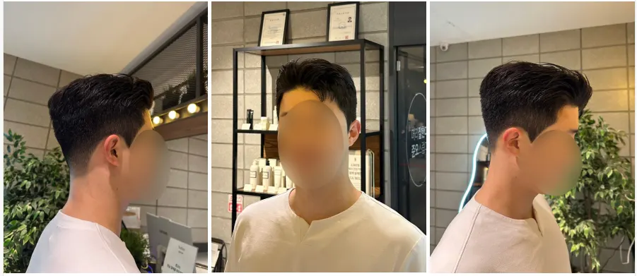 준오헤어 구월동로데오점 방문 마무리 이미지
