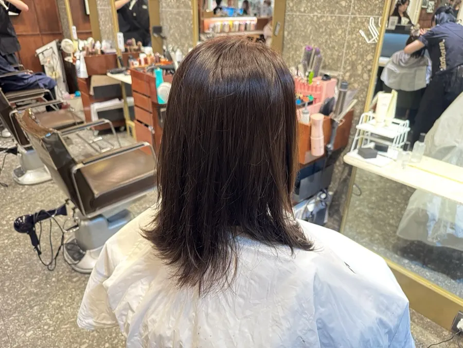 Hair damage care mist treatment after coloring