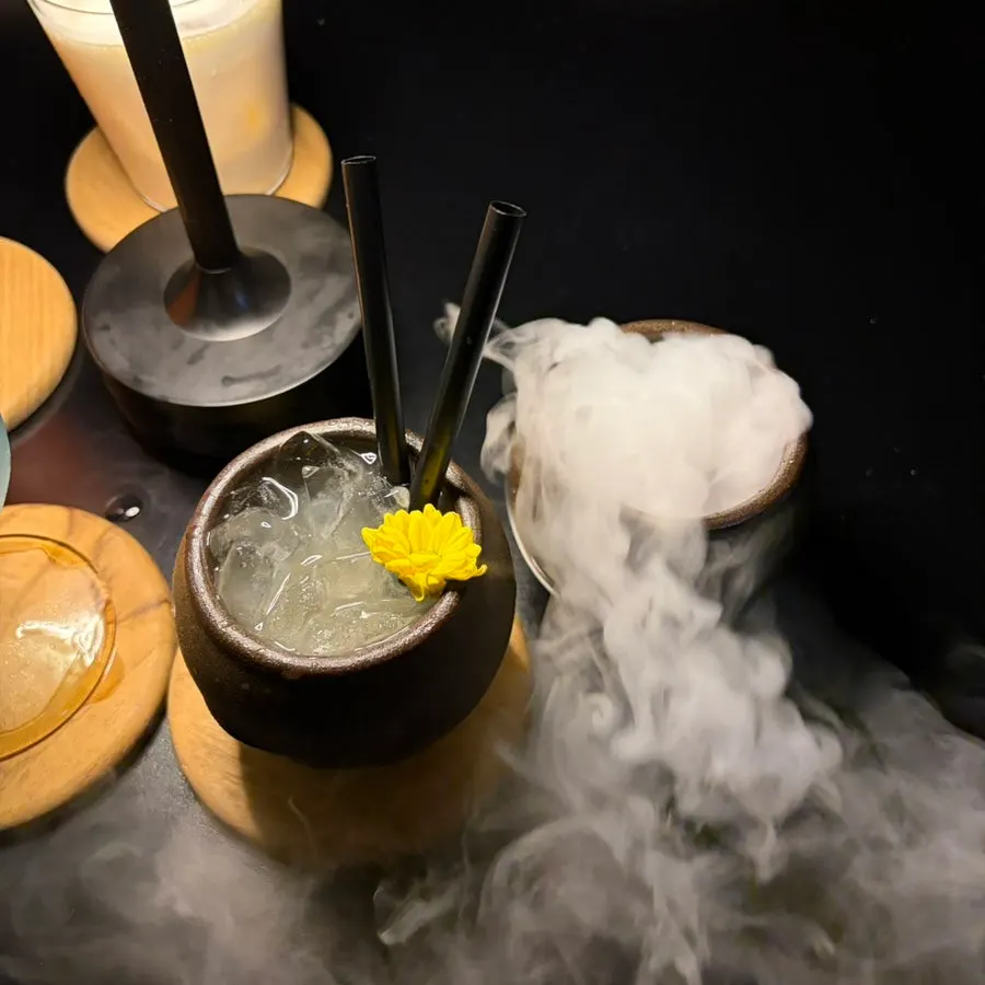 주신당 강남 뱀 칵테일 한 잔