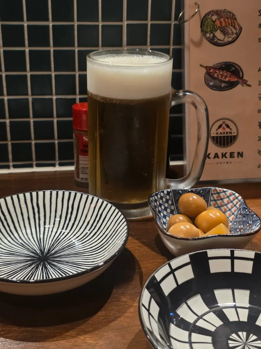 카켄 생맥주 한 잔