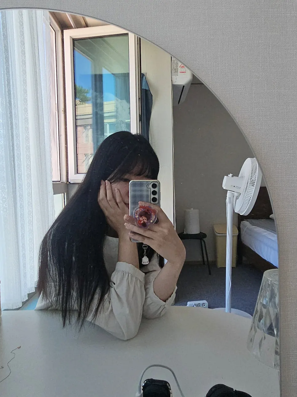 Straightening still holding after washing hair the next day