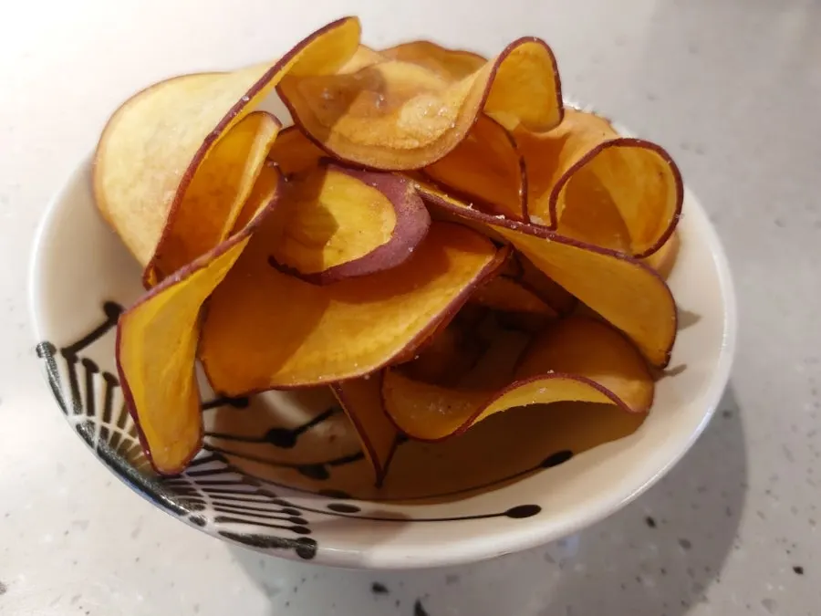 Free pre-meal sweet potato fritter