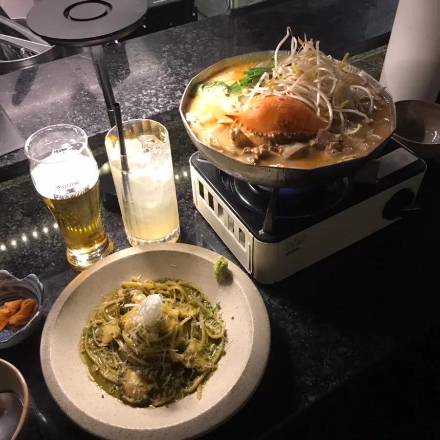 The dishes ordered at Gatpo Karin