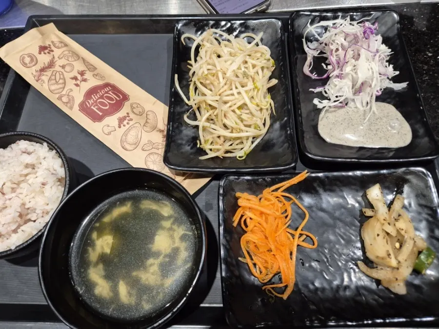 카렌 철판 스테이크 메뉴판과 가격