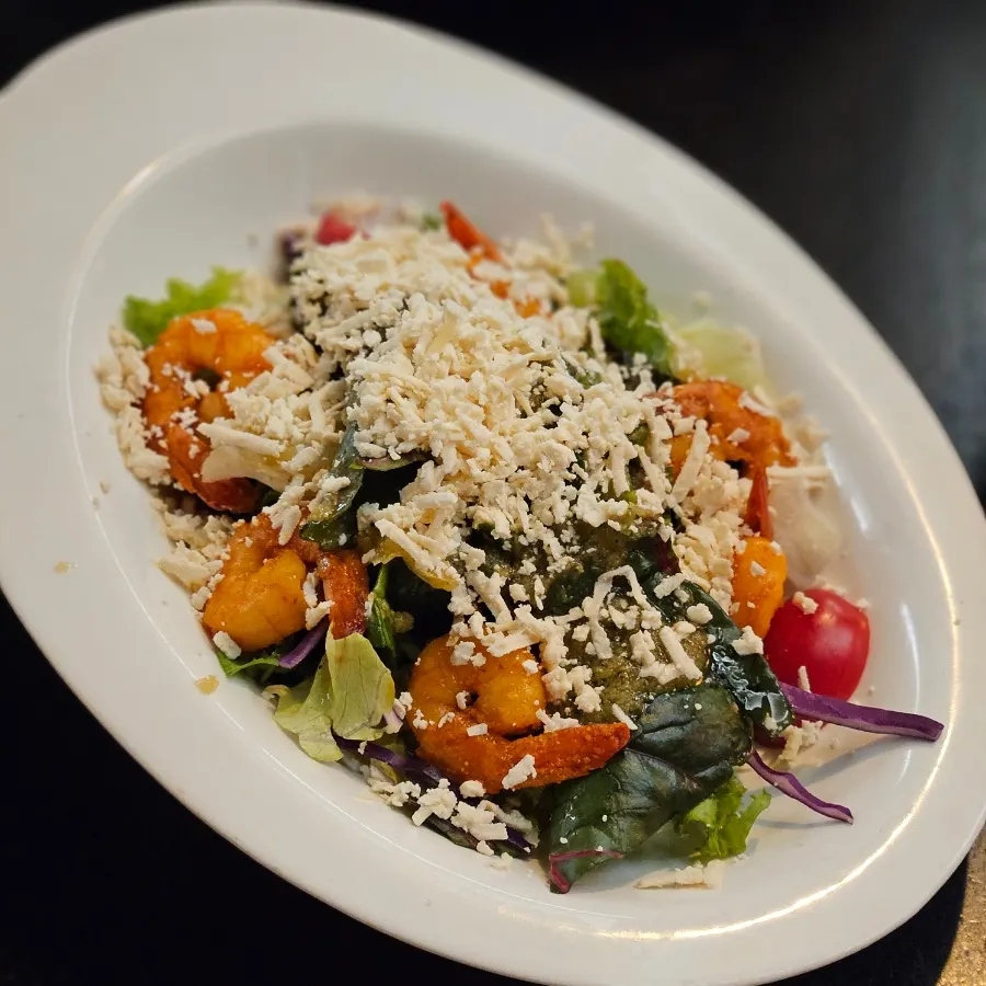 Kari's shrimp paneer salad