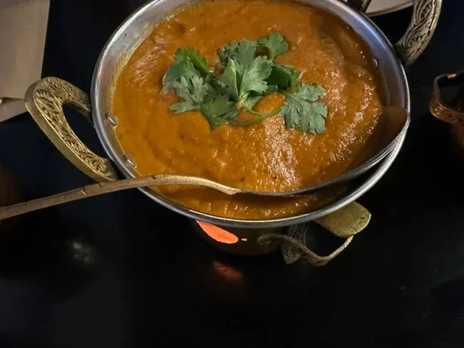 Rich, savory butter chicken curry