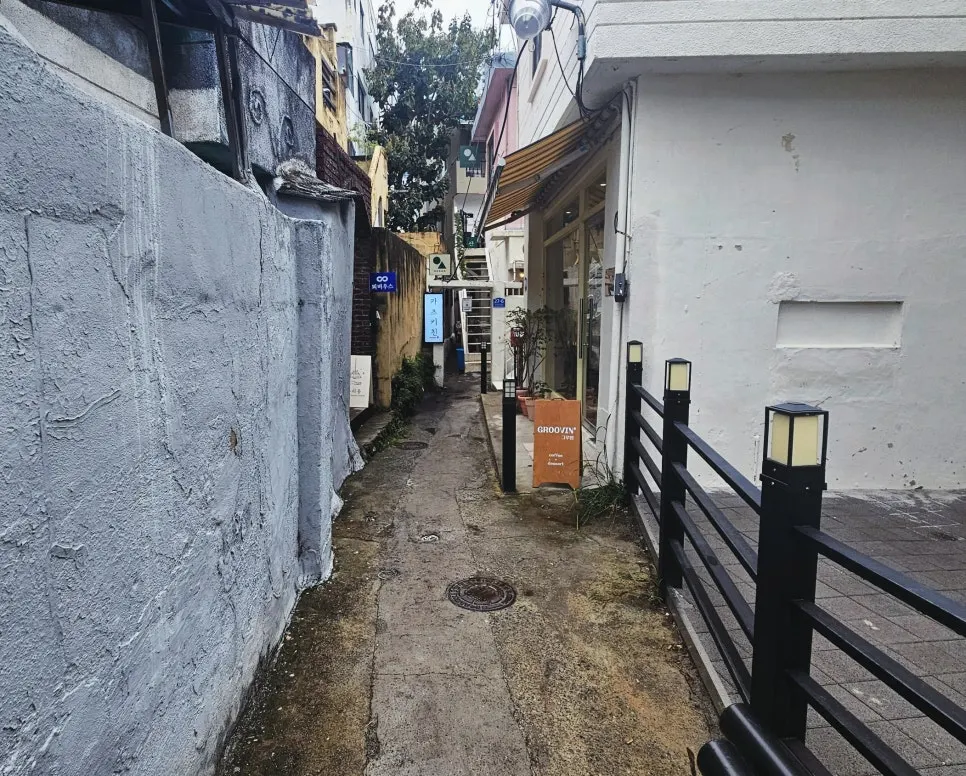 전포역 도보 3분 거리 카츠키친 입구 전경
