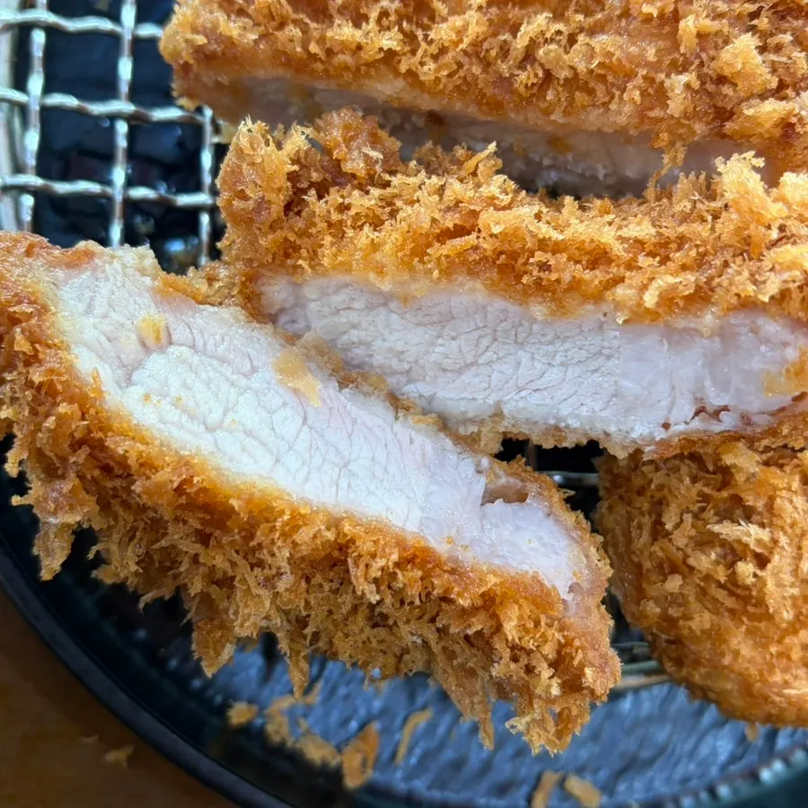 Plate of mixed loin and fillet katsu