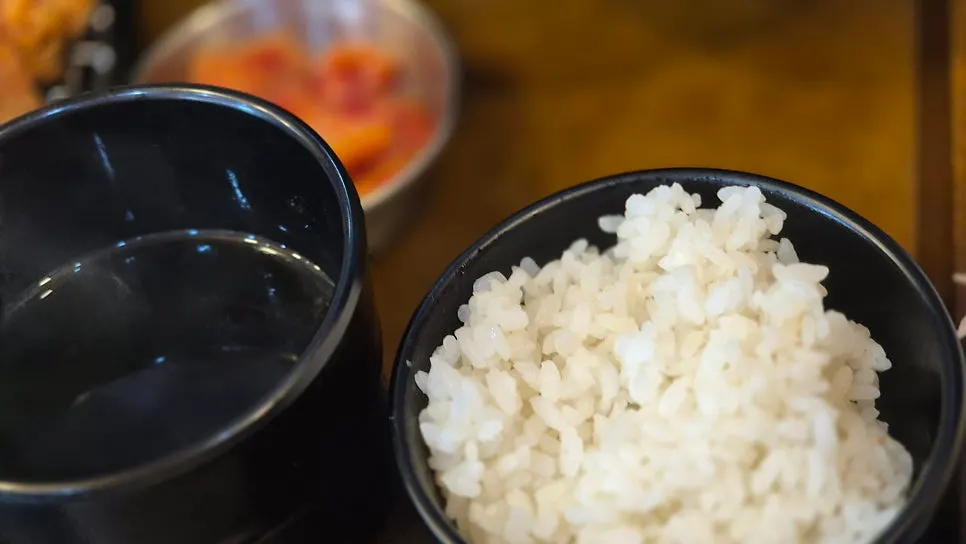 Full-size cold soba included with the set