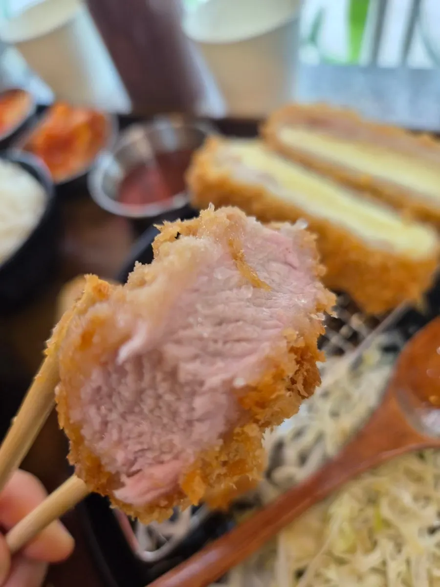 Thick loin tonkatsu at Katsu Monster Myeonmok