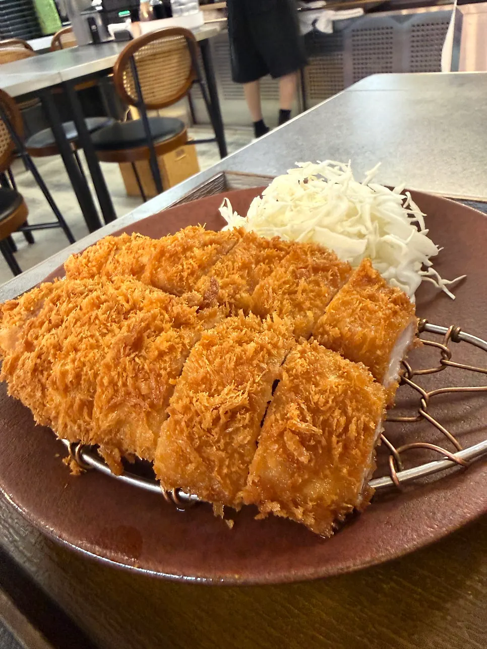 Lean, light hirekatsu with almost no fat