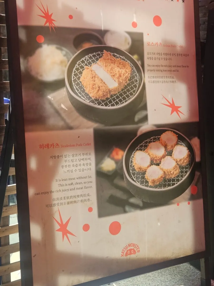 Hirekatsu dipped in house sauce