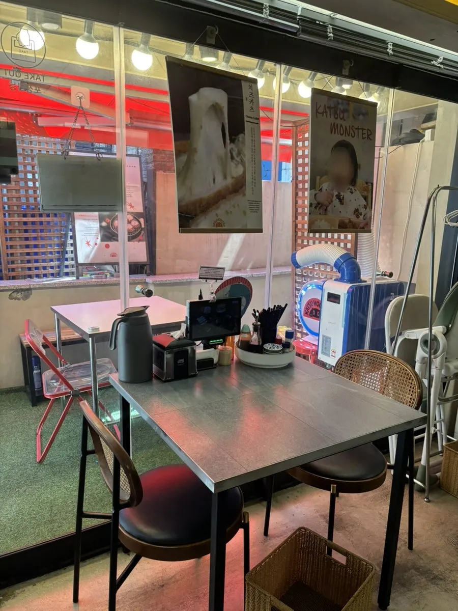 Cozy interior of Katsu Monster Yeonnam Main Branch