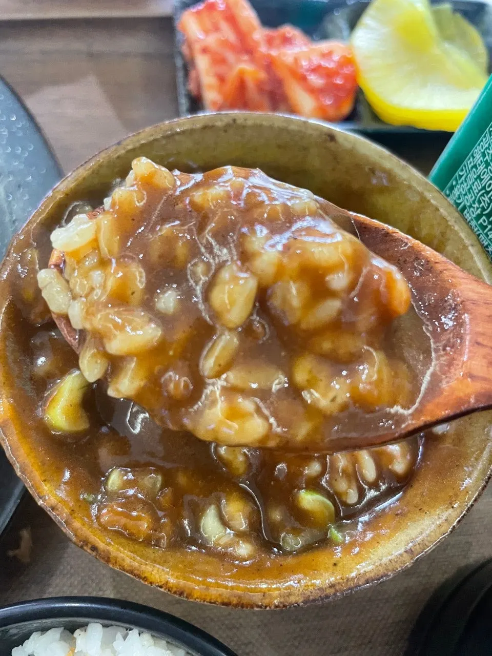 진한 국물의 한입카레