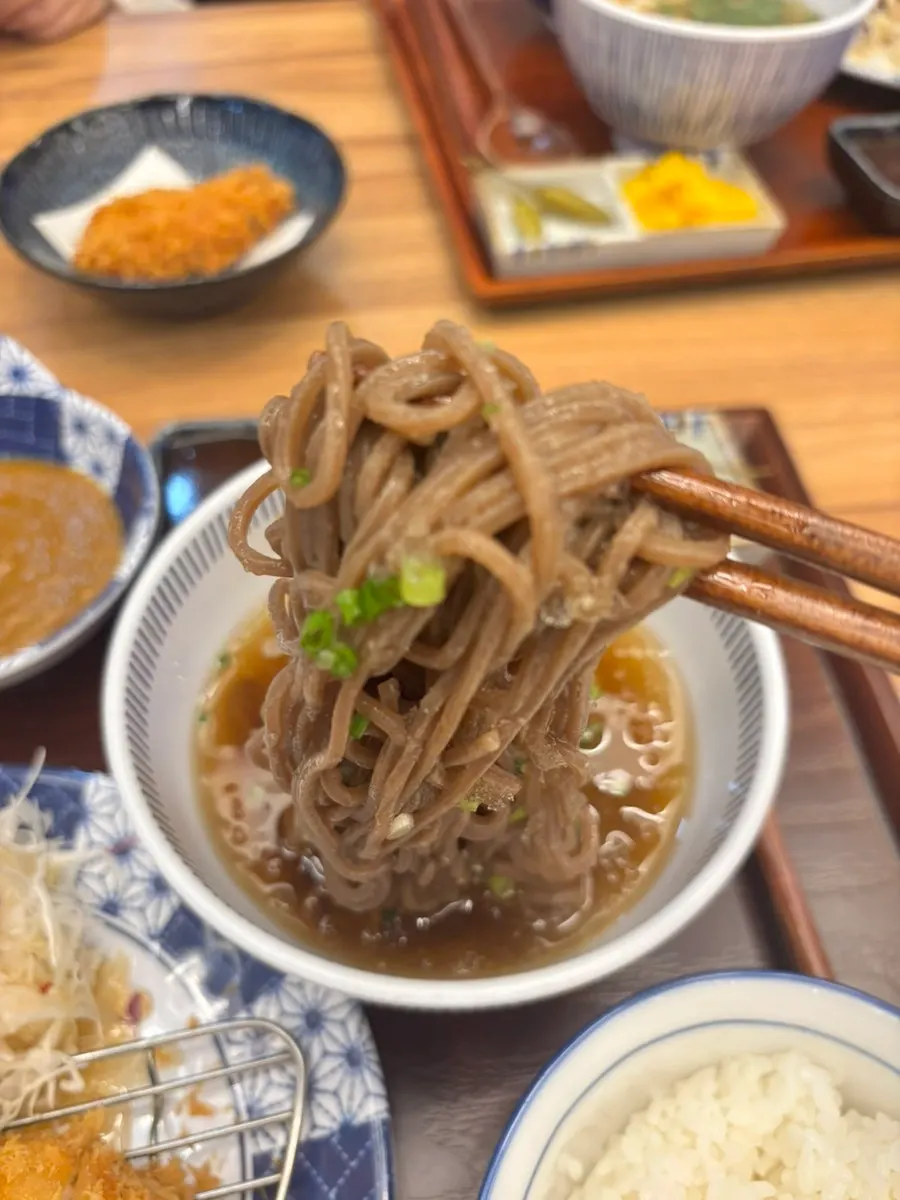 식사를 마친 카츠쇼쿠도우 판교본점 테이블